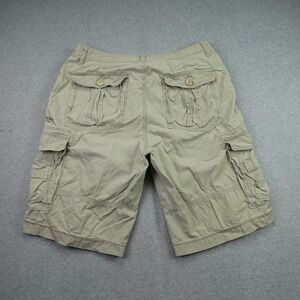Harley-Davidson Shorts Mens 32 Khaki Cargo Biker Casual Logo